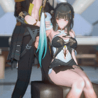 1537 -【R-18 MMD】Lingsha 灵砂这是治疗的一环 honkai star rail 崩坏星穹铁道