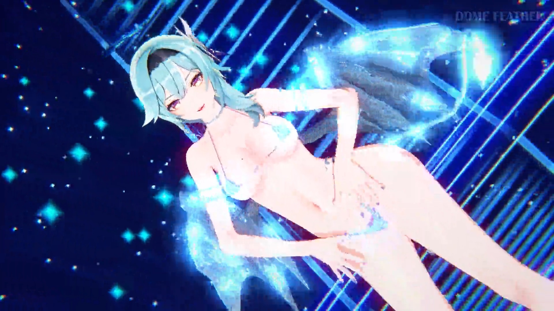 0560 -【R18-MMD】Genshin Impact 原神 Eula 优菈 – Genie