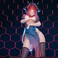 0721 -【MMD】Genshin Impact 原神 妮露 Nilou Ankha Zone