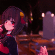 0809 -【R18-MMD】Konosuba – Special service from YunYun ミツボシ おまけ- 为美好的世界献上祝福 (mitsuboshil)