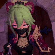 0896 -【R-18 MMD】 Sugardust – Genshin Impact 原神 Kuki Shinobu first person POV segs 第一人称 久岐忍