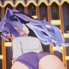 0885 -【R-18 MMD】Tenet – Genshin Impact 原神 Keqing💕DEVIL💕SEX DANCE 刻晴