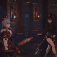 0977-【R18-MMD】StarryMomoko- Genshin Impact 原神 Nilou’s weekend night 妮露的周末夜晚