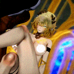 1414 – 【R-18 MMD】BravoG – 3.3 的阿格莱雅当时发生的刺杀事件 Aglaea during the assassination （所以阿格莱雅如果高潮。。是不是会喷出金色的水？😅）